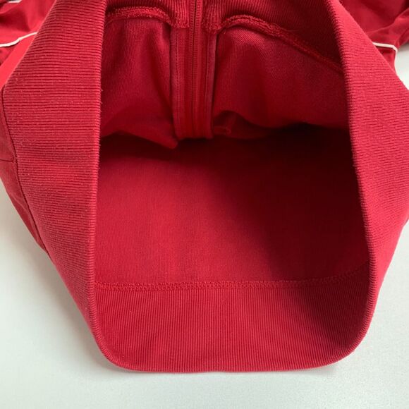 Vintage Abercrombie & Fitch Track Jacket Womens M Medium A&F Sleeve Logo Zip Up - Picture 12 of 14